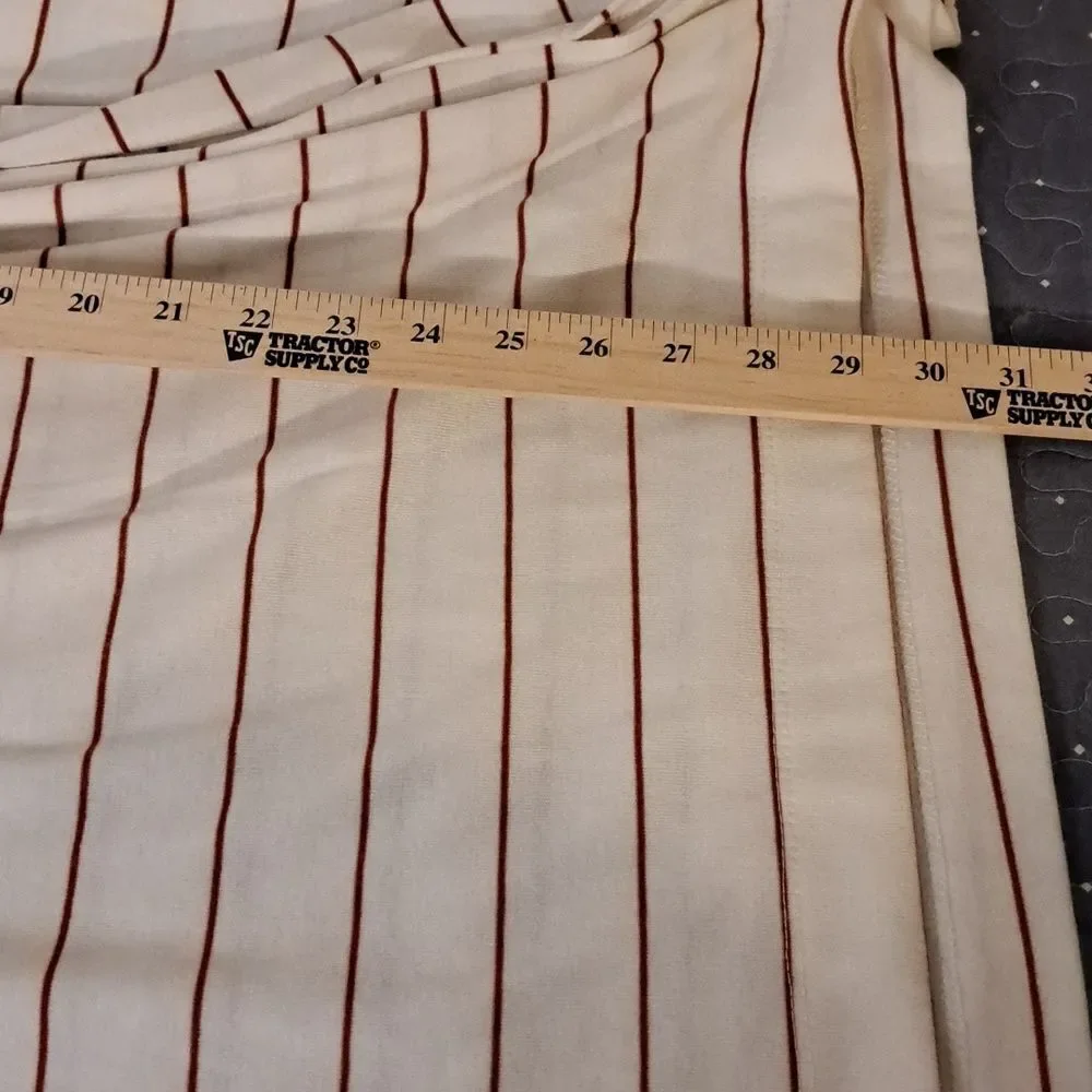 White Birch Striped V-Neck Long Sleeve Top size XL - Picture 6 of 6